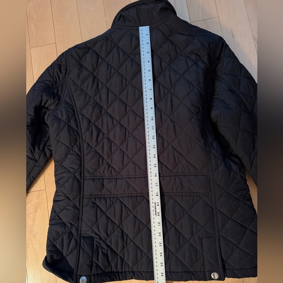 Ralph Lauren Quilted Black Barn Jacket in EUC - Picture 10 of 10